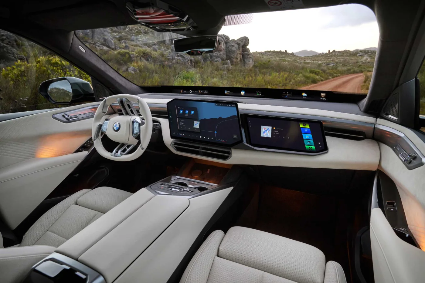 BMW iX5 Innenraum, Armaturenbrett