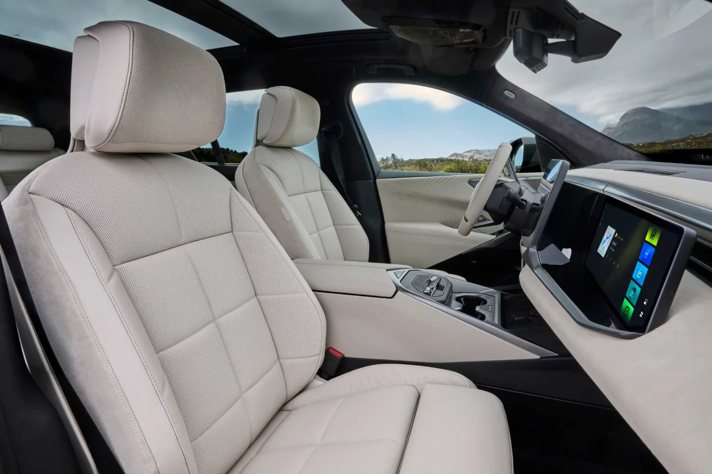 BMW iX5 Cockpit-Detail
