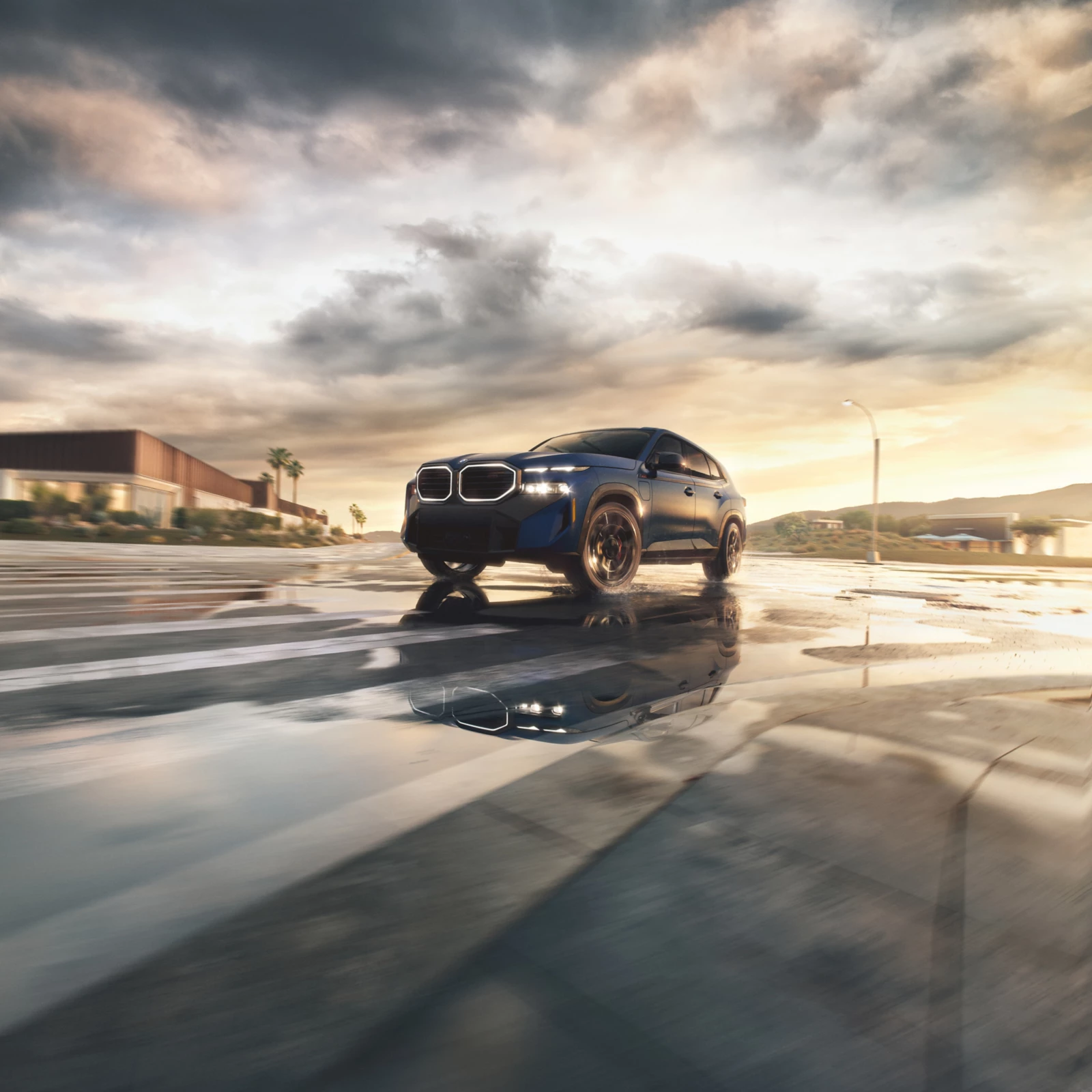 BMW XM Label – pohľad spredu